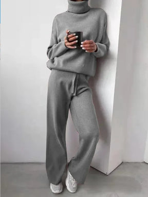 Women's Long Sleeve Knit Set — View 2