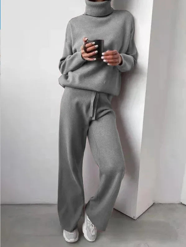 Women's Long Sleeve Knit Set — View 2