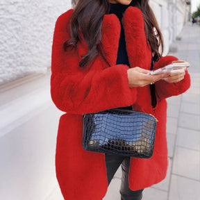 Women's Faux Fur Jacket — View 7