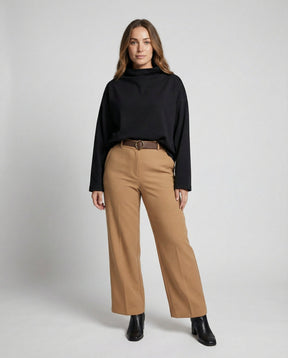 Women's Oversized Turtleneck Sweater — View 2