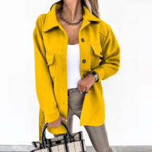 Women's Single Breasted Coat — View 11