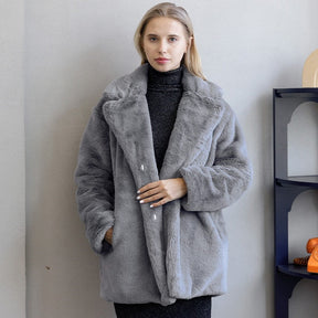 Women's Faux Fur Jacket — View 11