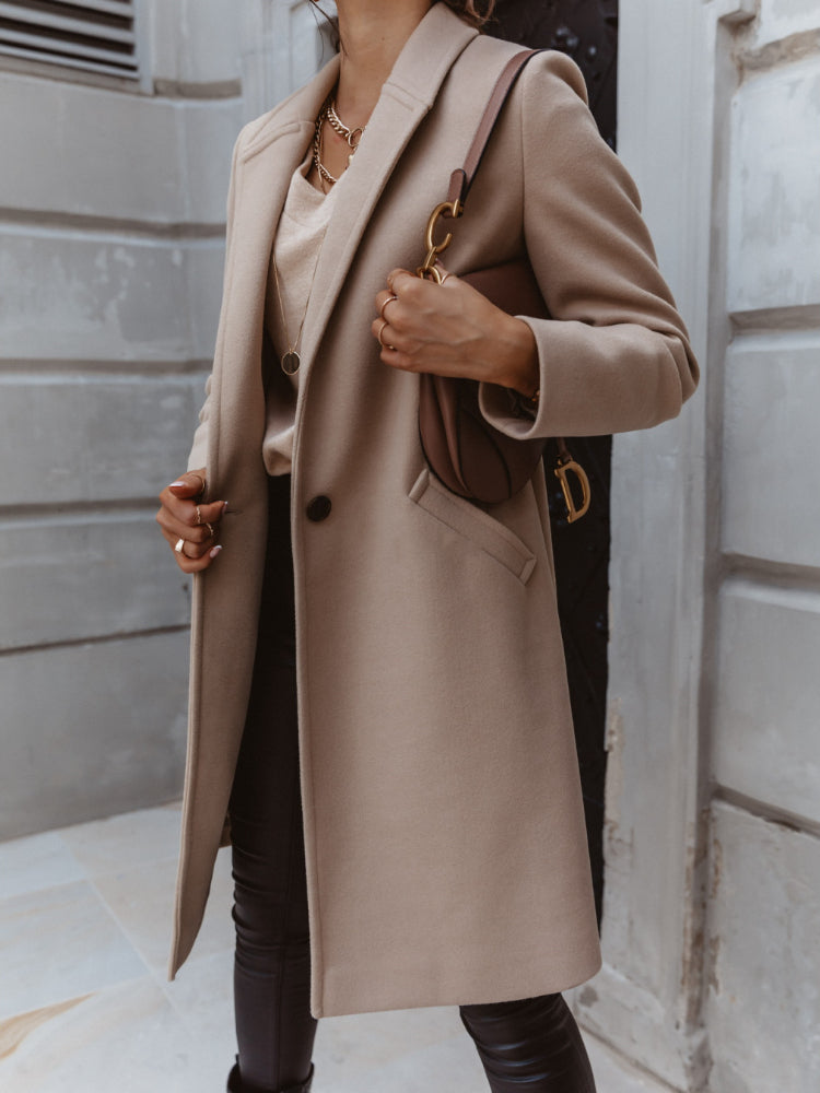 Women's Wool Coat — View 1