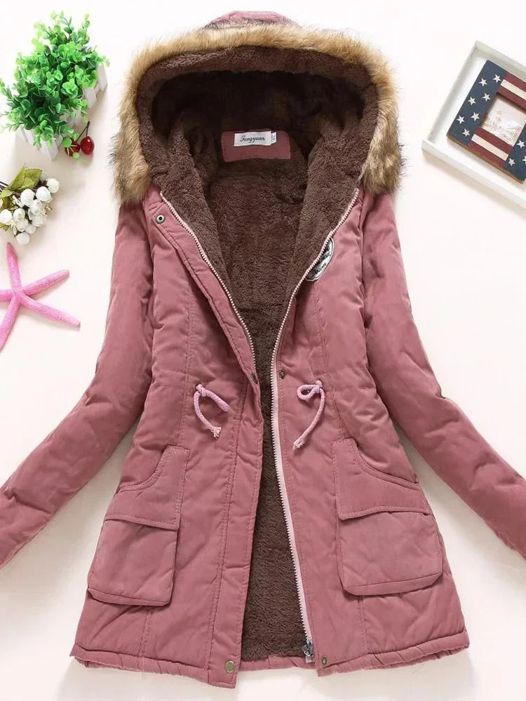 Women's Hooded Coat — View 1