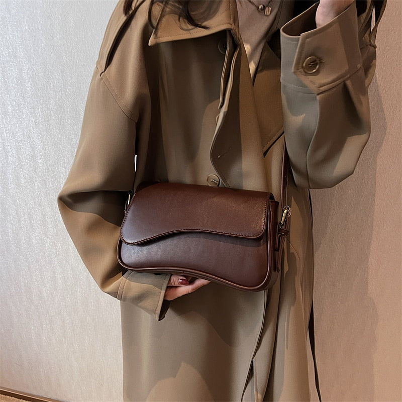 Women's Vintage Style Compact Crossbody Bag by Juana Fashion