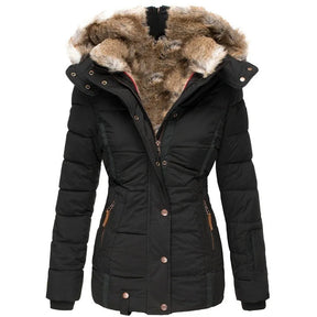 Women's Hooded Parka Coat — View 5
