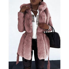 Women's Faux Fur Coat — View 4