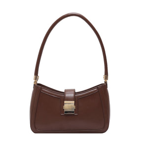 Women's Zip Shoulder Bag with Buckle Detail by Juana Fashion