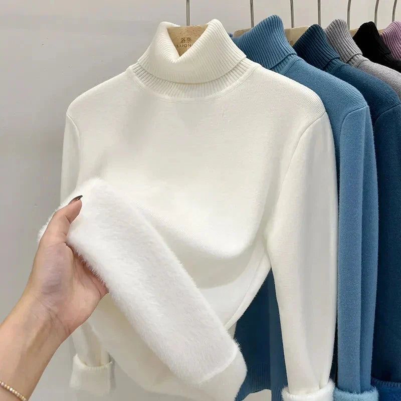 Women's Turtleneck Sweater — View 1