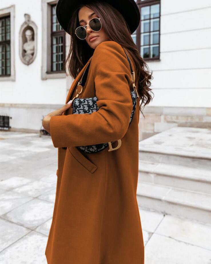Women's Longline Coat — View 10