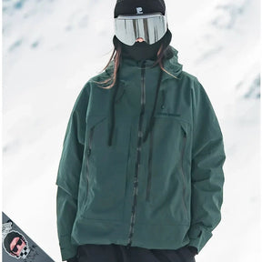 Women's Waterproof Ski Jacket | Felicia in Light Blue - Juana Fashion