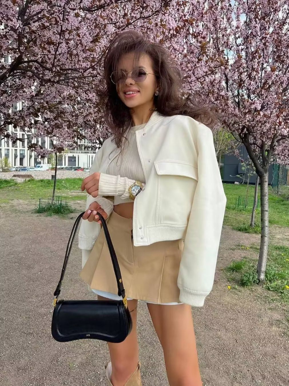 Women's Winter Bomber Jacket — View 2