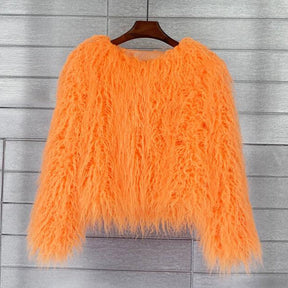 Women's Faux Fur Coat — View 4