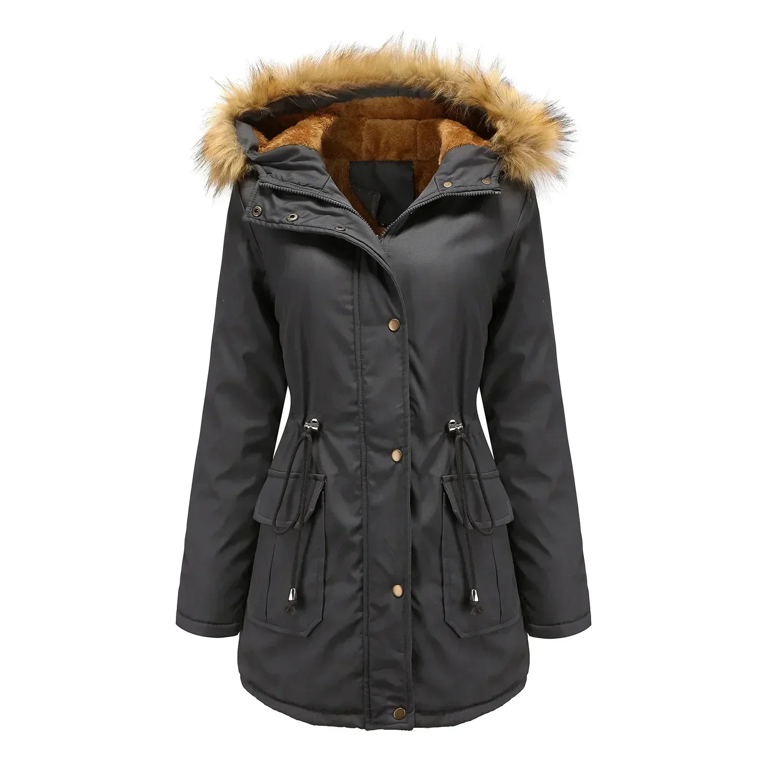 Women's Winter Parka Coat — View 4