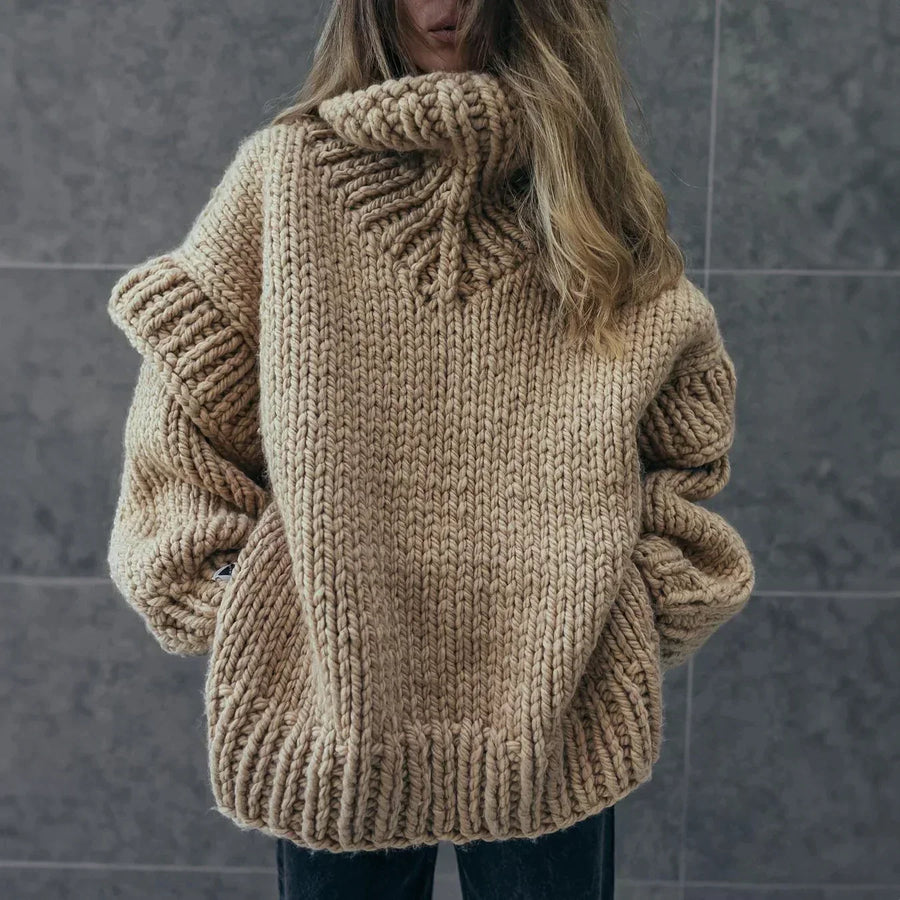 Women's Turtleneck Sweater — View 2