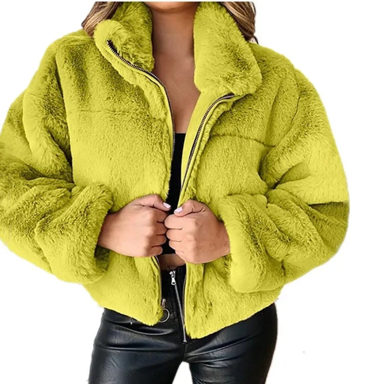 Women's Zip Front Coat — View 5
