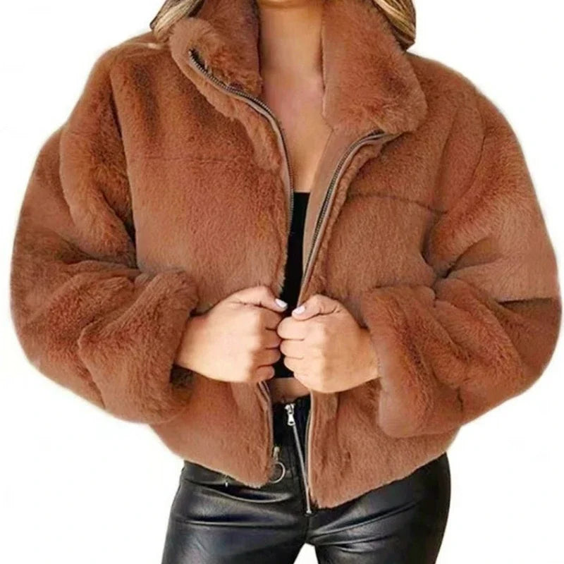 Women's Zip Front Coat — View 2