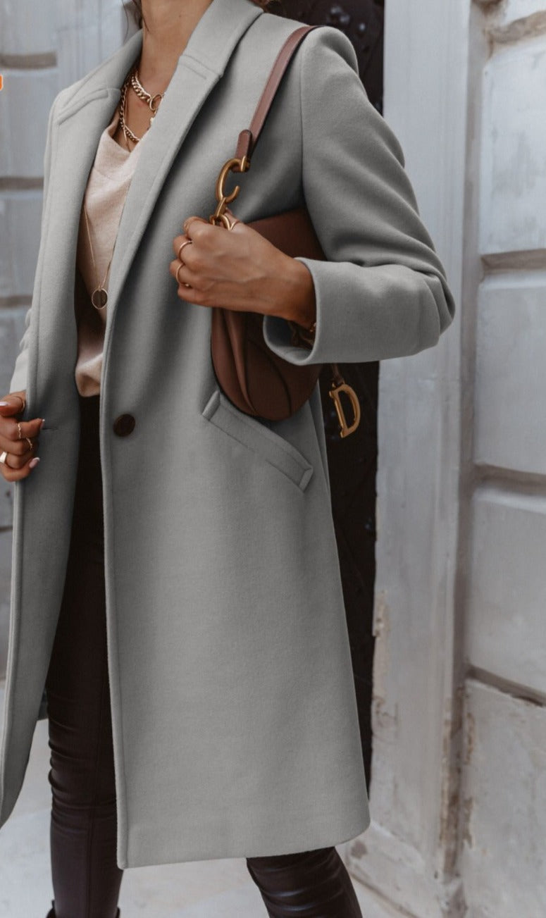 Women's Longline Coat — View 11