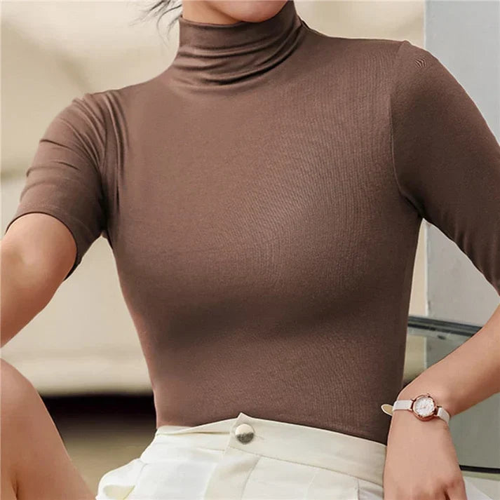 Women's Turtleneck Sweater — View 4