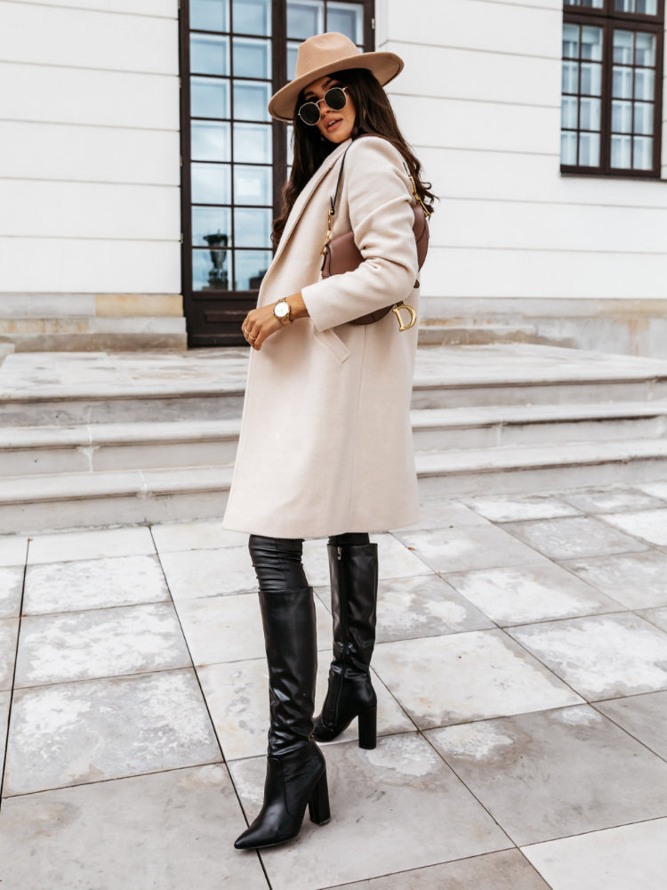 Women's Wool Coat — View 4
