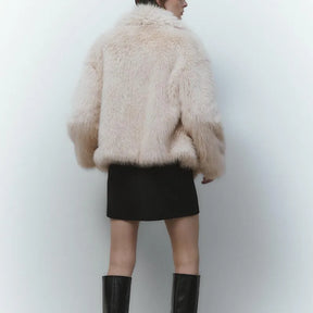 Women's Faux Fur Coat — View 2