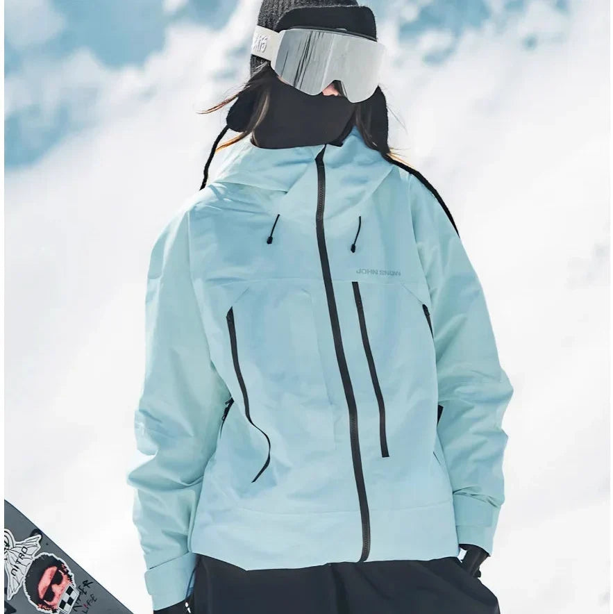 Women's Waterproof Ski Jacket | Felicia in Blue - Juana Fashion