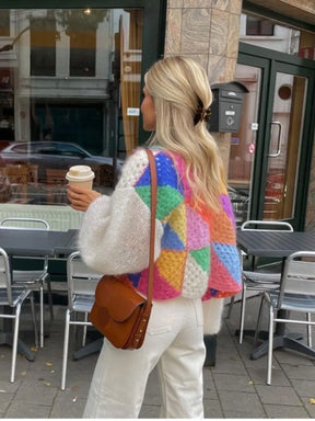 Women's Wool Balloon Sleeve Jacket — View 8