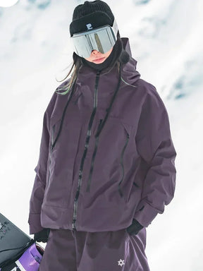 Women's Waterproof Ski Jacket | Felicia in Blue - Juana Fashion