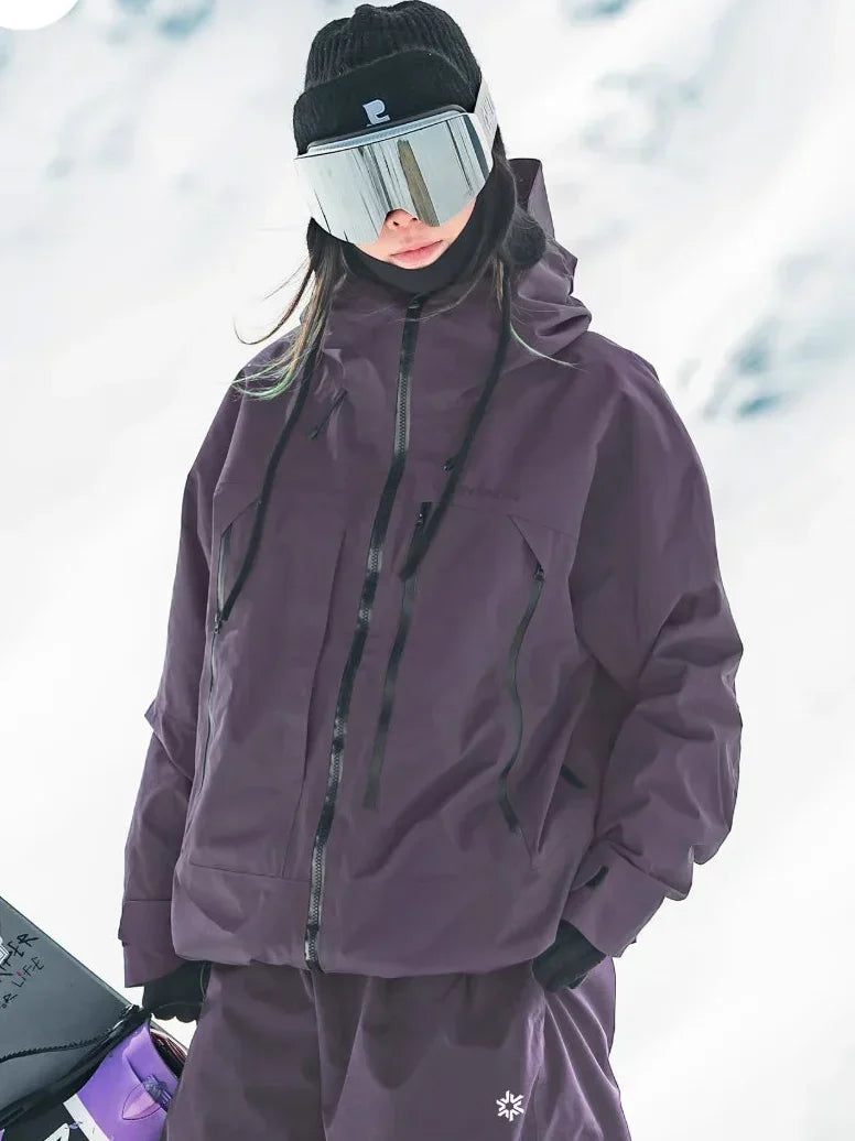 Women's Waterproof Ski Jacket | Felicia in Blue - Juana Fashion