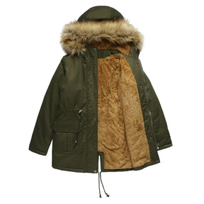 Women's Winter Parka Coat — View 6