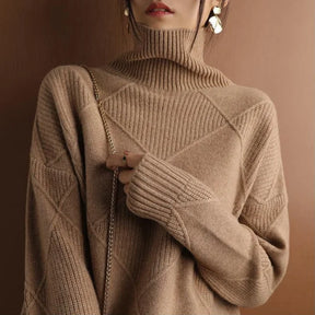 Women's Turtleneck Sweater — View 6