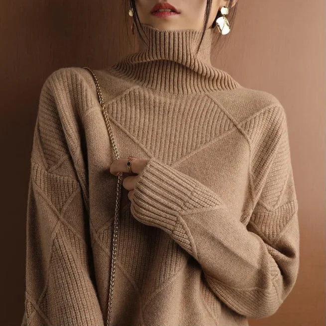 Women's Turtleneck Sweater — View 6