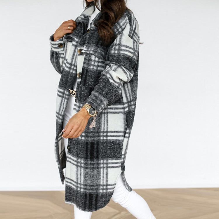 Women's Long Sleeve Coat — View 6
