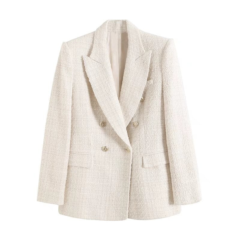 Women's Plaid Blazer — View 1