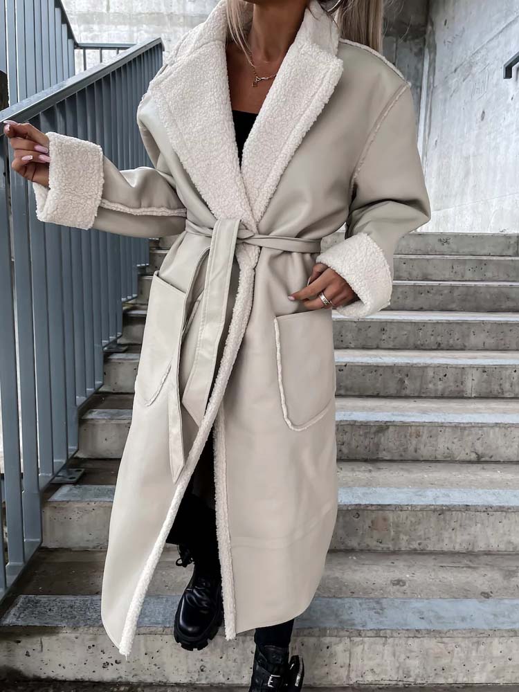 Women's Leather Look Jacket — View 4