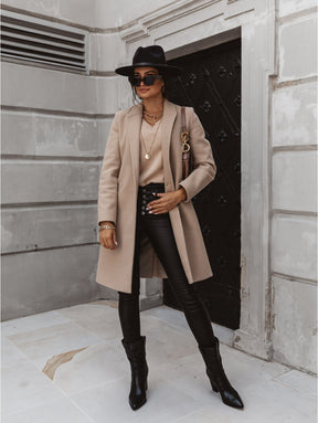 Women's Wool Coat — View 10