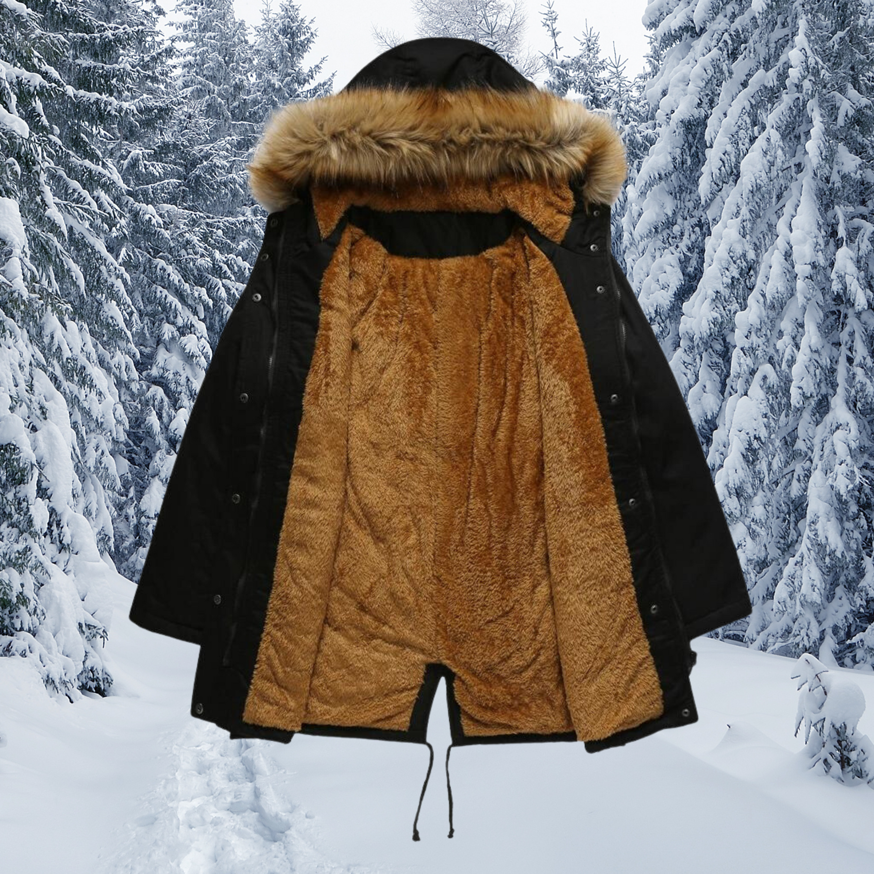 Women's Hooded Coat — View 2
