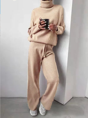 Women's Long Sleeve Knit Set — View 1