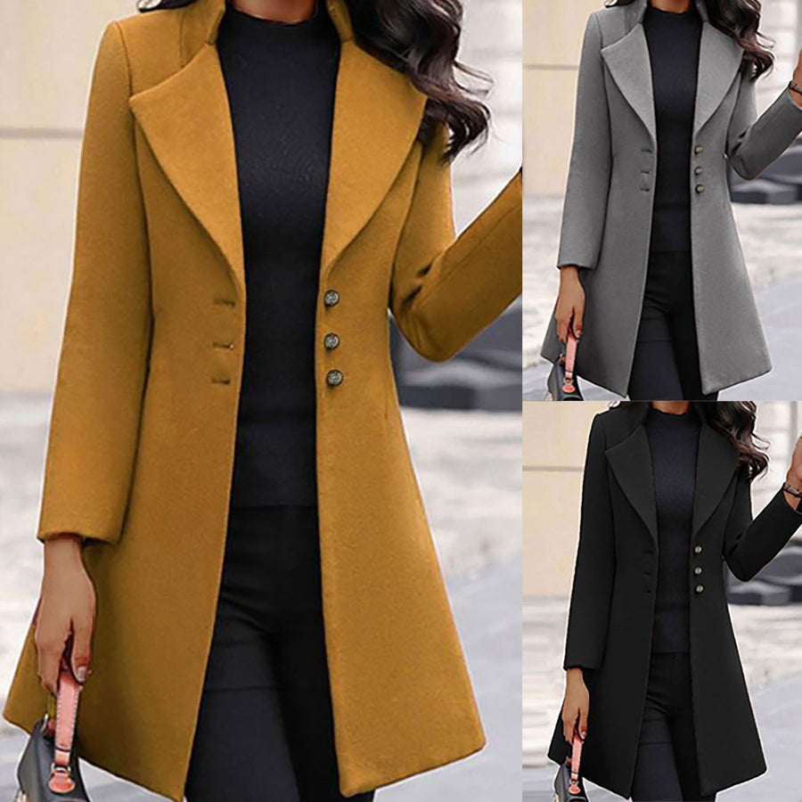 Women's Wool Coat — View 1