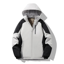Women's Colorblock Winter Ski Jacket | Franziska in Purple - Juana Fashion