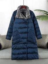 Women's Plaid Longline Coat — View 5
