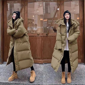 Women's Hooded Longline Jacket — View 1