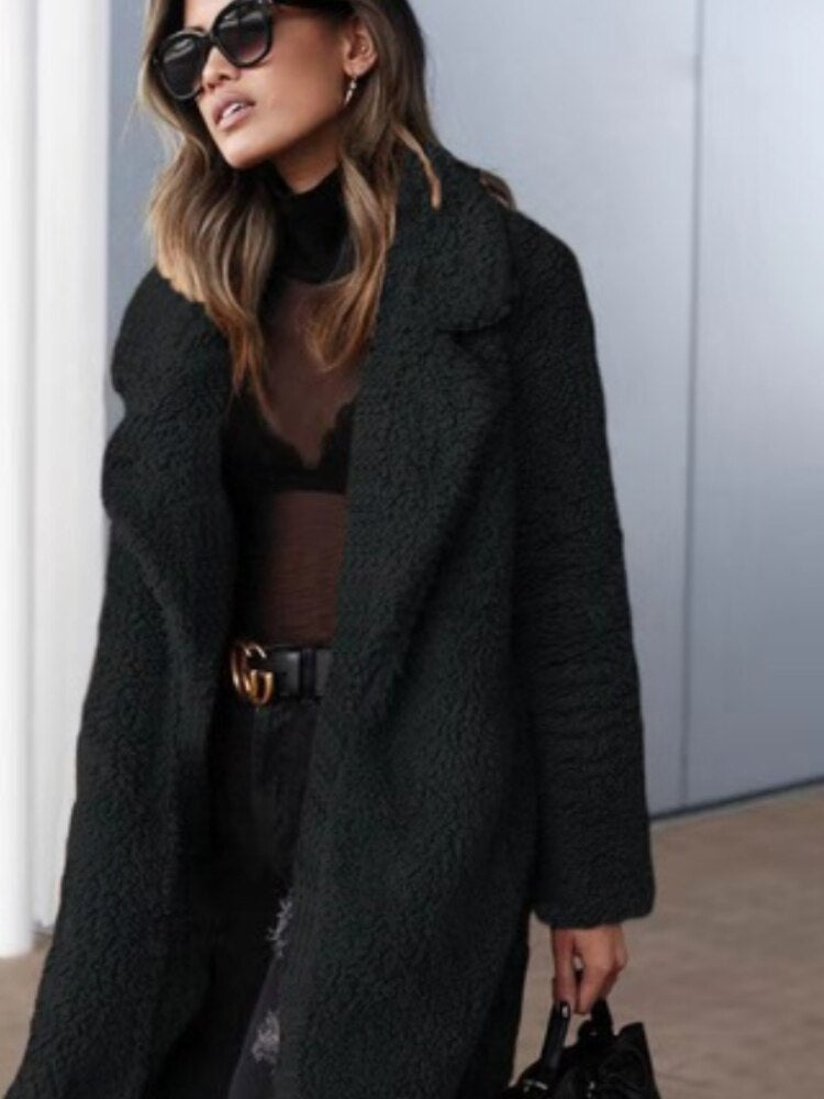Women's Teddy Coat — View 9