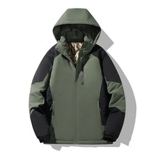 Women's Colorblock Winter Ski Jacket | Franziska in Purple - Juana Fashion