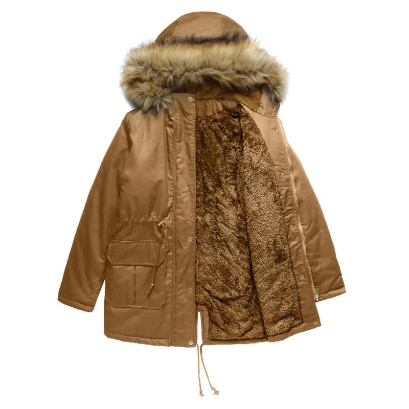 Women's Winter Parka Coat — View 2