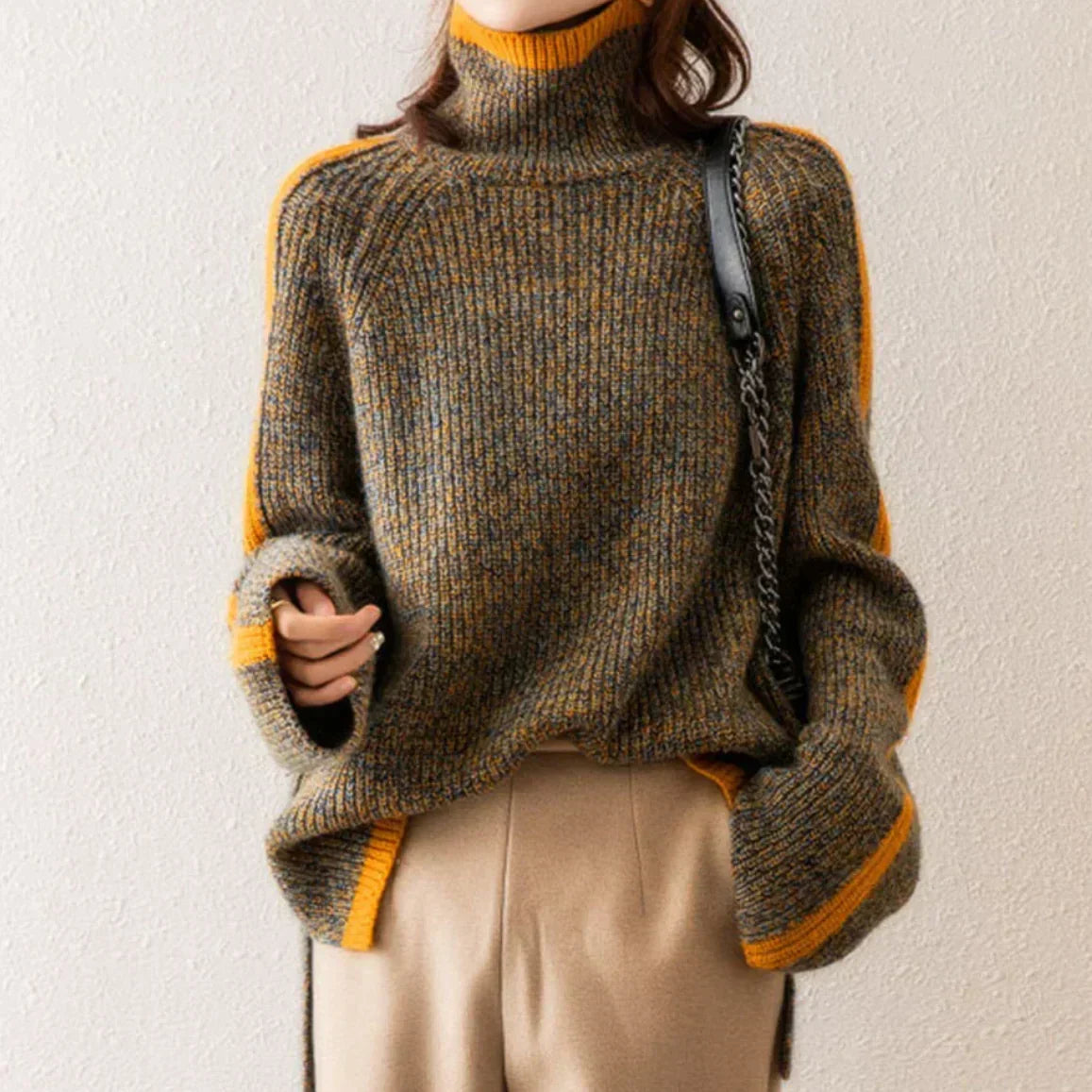 Women's Turtleneck Sweater — View 2