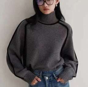 Women's Turtleneck Sweater — View 2