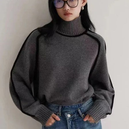 Women's Turtleneck Sweater — View 2