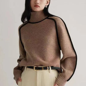 Women's Turtleneck Sweater — View 4