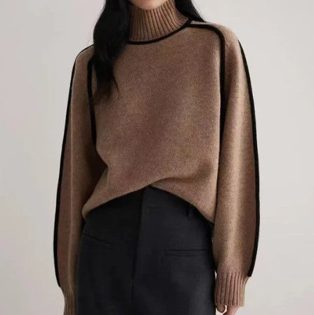 Women's Turtleneck Sweater — View 1